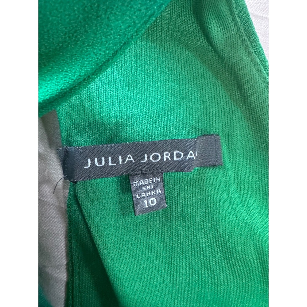 Julia Jordan Green Halter Neck Wide Leg Jumpsuit Wedding Guest Party Size 10 - Picture 4 of 8